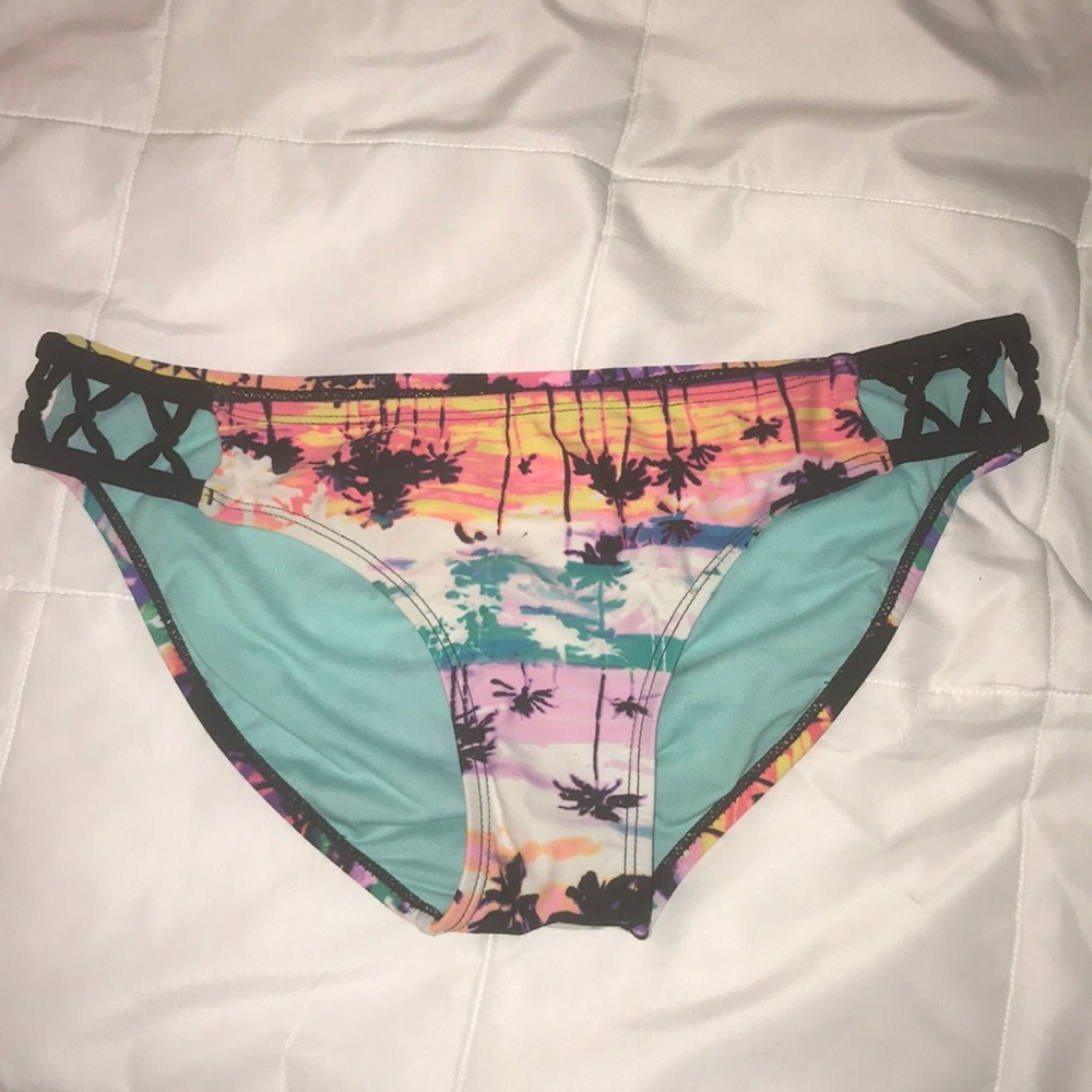 Sunset/Palm Tree Bikini Bottoms